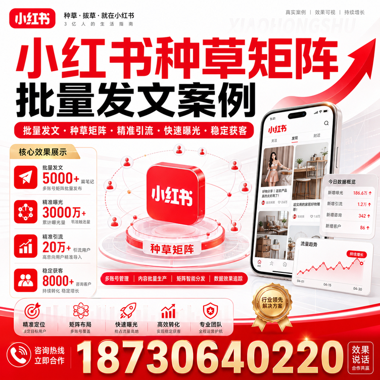 鹰潭小红书种草矩阵批量发文案例